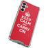 Keep Calm and Carry On Galaxy A13 5G Clear Case