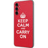 Keep Calm and Carry On Galaxy A14 5G Skin