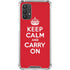 Keep Calm and Carry On Galaxy A32 5G Clear Case