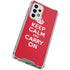 Keep Calm and Carry On Galaxy A53 5G Clear Case