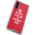 Keep Calm and Carry On Galaxy A54 5G Clear Case