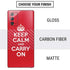 Keep Calm and Carry On Galaxy Note20 5G Skin