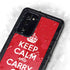 Keep Calm and Carry On Galaxy Note20 5G Waterproof Case