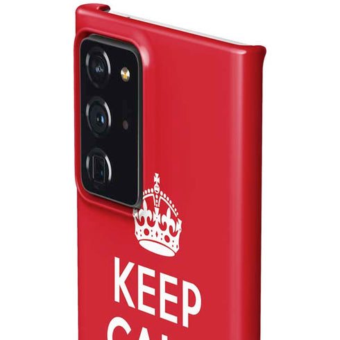 Keep Calm and Carry On Galaxy Note20 Ultra 5G Lite Case