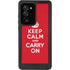 Keep Calm and Carry On Galaxy Note20 Ultra 5G Waterproof Case