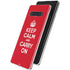 Keep Calm and Carry On Galaxy S10 Skin
