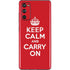 Keep Calm and Carry On Galaxy S20 Fan Edition Skin