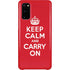 Keep Calm and Carry On Galaxy S20 Lite Case