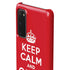 Keep Calm and Carry On Galaxy S20 Lite Case