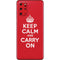 Keep Calm and Carry On Galaxy S20 Plus Skin