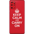 Keep Calm and Carry On Galaxy S20 Plus Skin