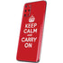Keep Calm and Carry On Galaxy S20 Plus Skin