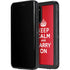 Keep Calm and Carry On Galaxy S20 Plus Waterproof Case