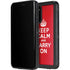 Keep Calm and Carry On Galaxy S20 Waterproof Case
