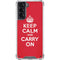 Keep Calm and Carry On Galaxy S21 5G Clear Case