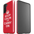 Keep Calm and Carry On Galaxy S21 5G Pro Case