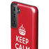 Keep Calm and Carry On Galaxy S21 FE Pro Case