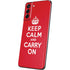 Keep Calm and Carry On Galaxy S21 Plus 5G Skin