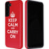 Keep Calm and Carry On Galaxy S22 Plus Pro Case
