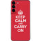 Keep Calm and Carry On Galaxy S22 Plus Skin