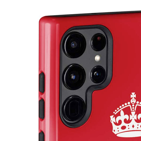 Keep Calm and Carry On Galaxy S22 Ultra Pro Case