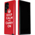 Keep Calm and Carry On Galaxy S22 Ultra Pro Case