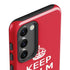 Keep Calm and Carry On Galaxy S23 Plus Pro Case