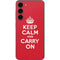Keep Calm and Carry On Galaxy S23 Plus Skin