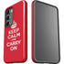 Keep Calm and Carry On Galaxy S23 Pro Case