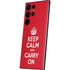 Keep Calm and Carry On Galaxy S23 Ultra Skin