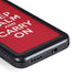 Keep Calm and Carry On Galaxy S23 Waterproof Case