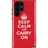 Keep Calm and Carry On Galaxy S24 Ultra Impact Case