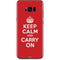 Keep Calm and Carry On Galaxy S8 Skin