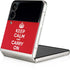 Keep Calm and Carry On Galaxy Z Flip3 5G Skin