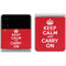 Keep Calm and Carry On Galaxy Z Flip4 5G Skin