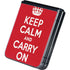 Keep Calm and Carry On Galaxy Z Flip5 5G Skin