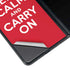 Keep Calm and Carry On Galaxy Z Fold4 5G Skin
