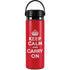 Keep Calm and Carry On Hydro Flask 20oz Wide Mouth Skin