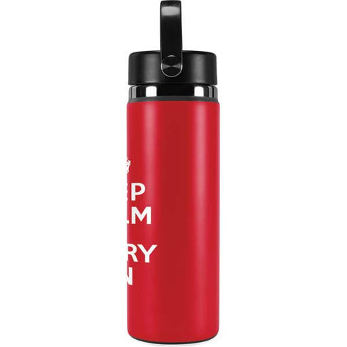Keep Calm and Carry On Hydro Flask 20oz Wide Mouth Skin