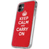 Keep Calm and Carry On iPhone 11 Clear Case