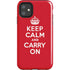 Keep Calm and Carry On iPhone 11 Impact Case