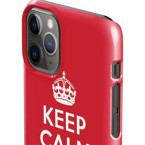 Keep Calm and Carry On iPhone 11 Pro Lite Case