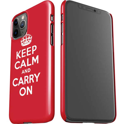 Keep Calm and Carry On iPhone 11 Pro Lite Case