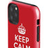 Keep Calm and Carry On iPhone 11 Pro Max Impact Case
