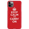 Keep Calm and Carry On iPhone 11 Pro Max Lite Case