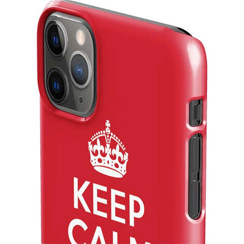 Keep Calm and Carry On iPhone 11 Pro Max Lite Case
