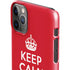 Keep Calm and Carry On iPhone 11 Pro Max Lite Case