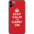 Keep Calm and Carry On iPhone 11 Pro Max Skin