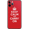 Keep Calm and Carry On iPhone 11 Pro Skin
