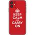 Keep Calm and Carry On iPhone 11 Skin